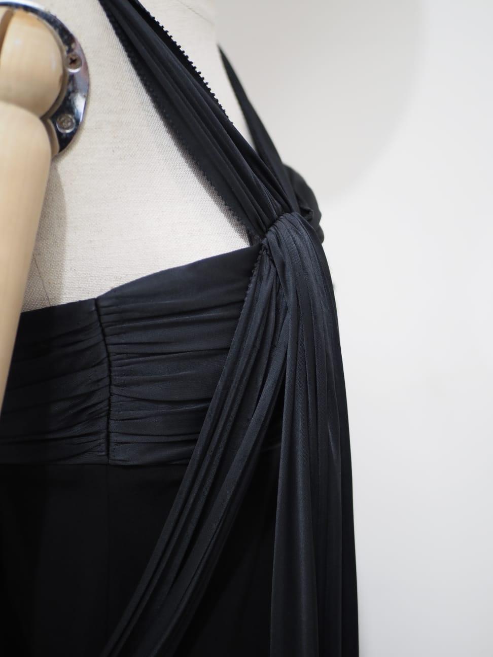 Hermès black silk top For Sale 2