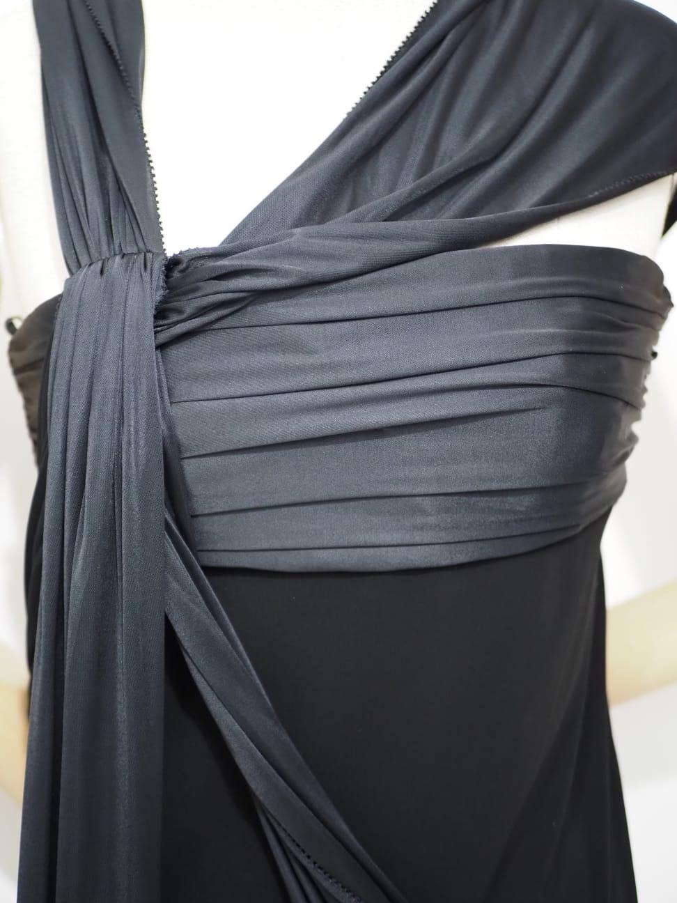 Hermès black silk top For Sale 3
