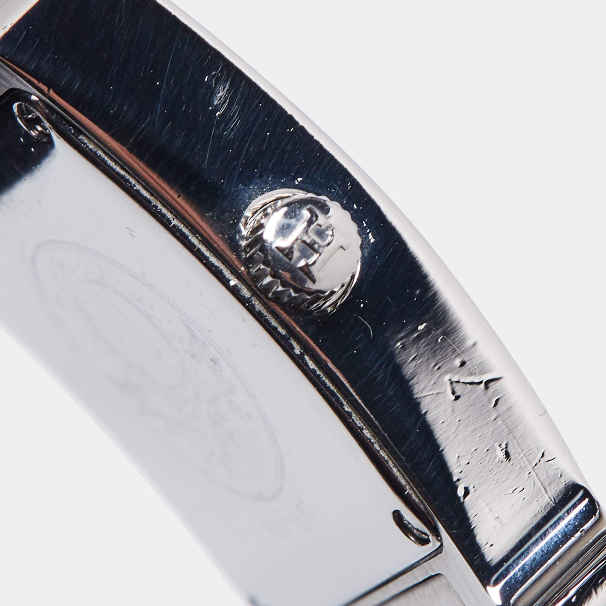 Hermes Black Stainless Steel Heure H HH1.210 Women's Wristwatch 21 mm 6