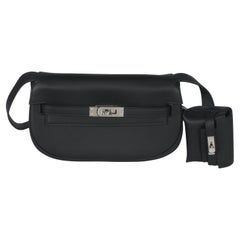 Hermès Black Swift Kelly Moove PHW