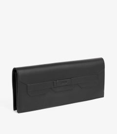 Hermès Black Swift Leather Shadow Birkin Cut Clutch