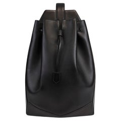 Hermès - Swift - Sac à dos unisexe en cuir - Noir 