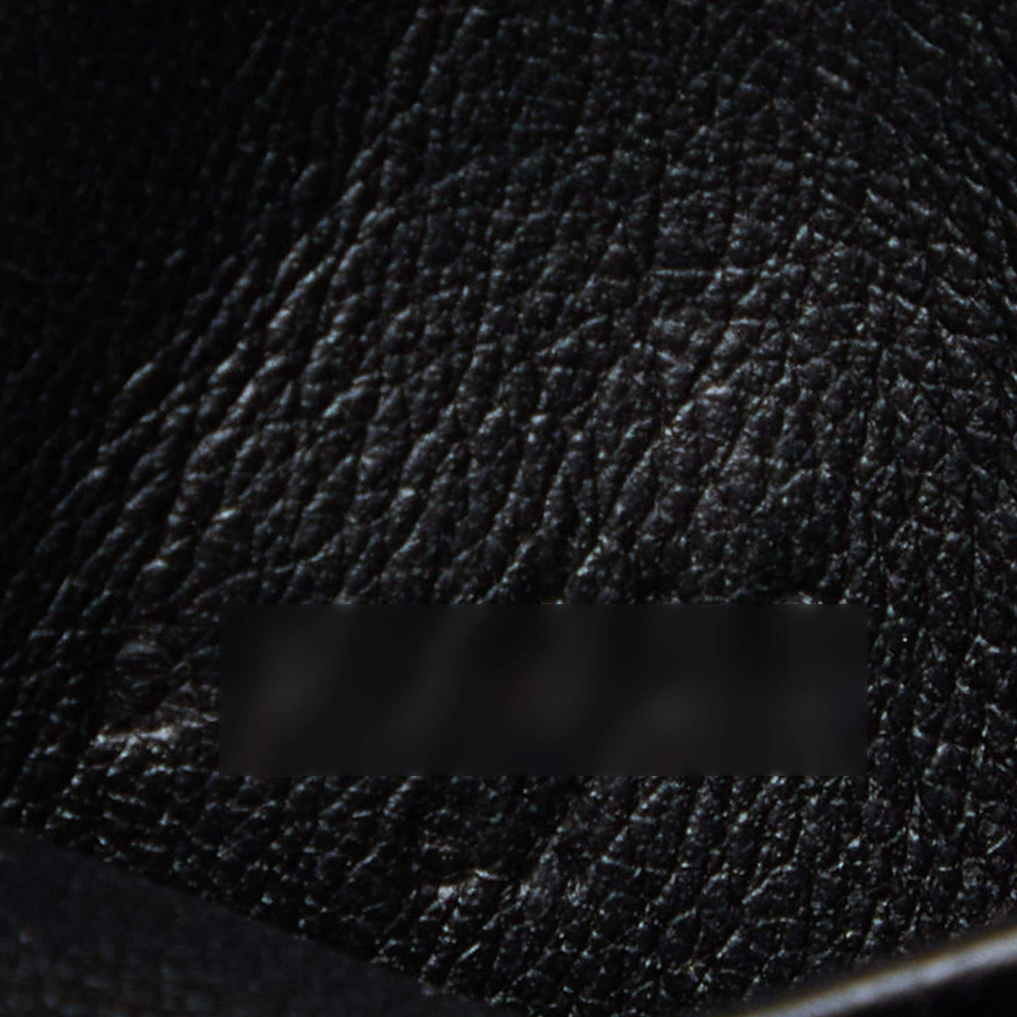 Hermès Black Taurillon Clemence Leather Gold Finish Mini Lindy Bag 2
