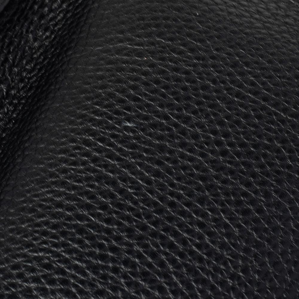Hermes Black Taurillon Clemence Leather Palladium Plated Jypsiere 34 Bag 4