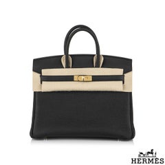 Hermès Black Togo Birkin 25cm GHW 2023