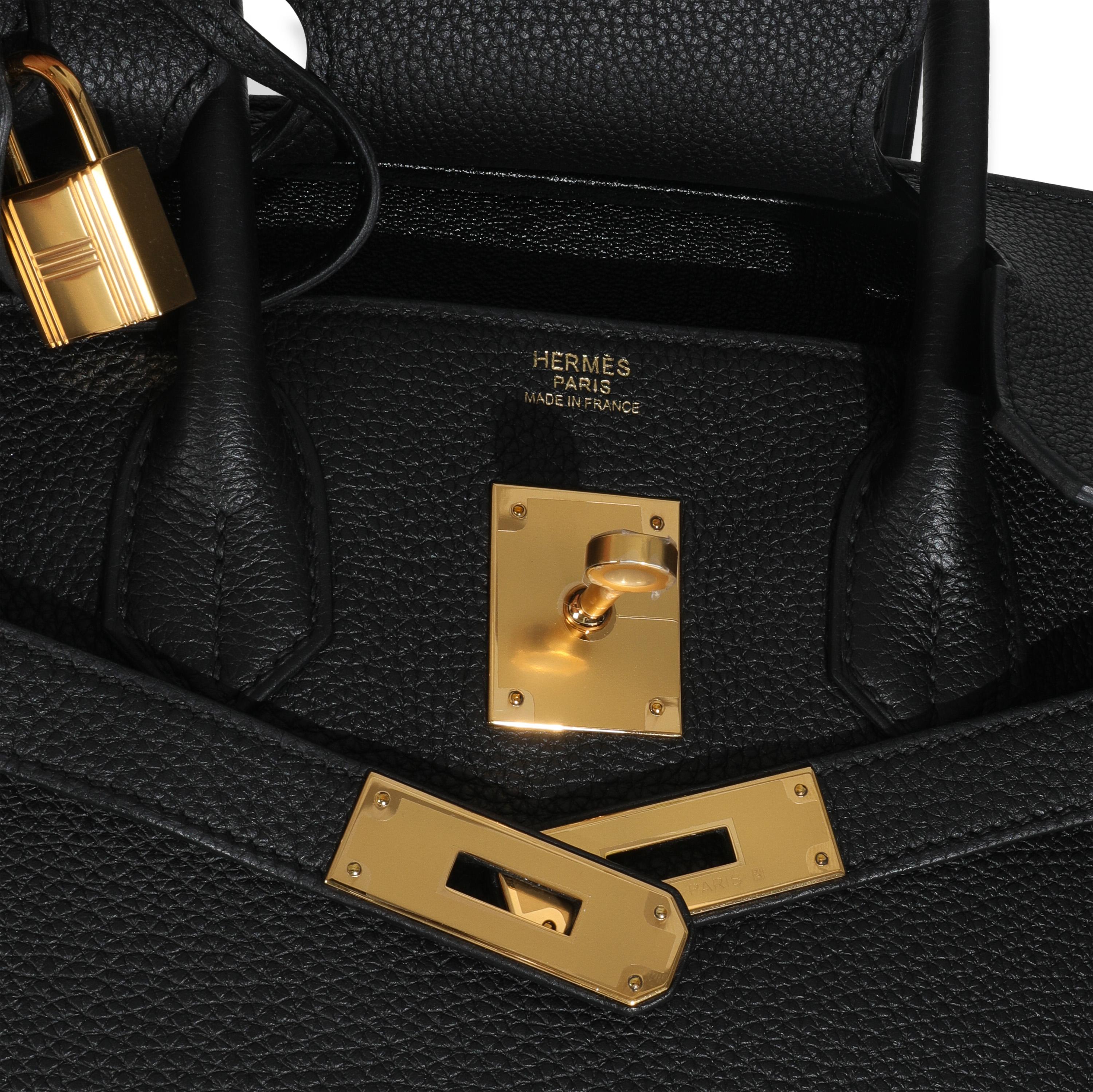 da uomo o donna Hermès Birkin 30 GHW nera Togo in vendita