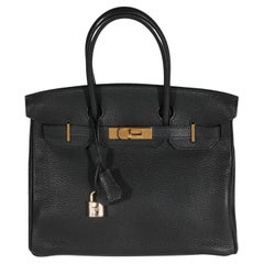 Hermès - Black Togo Birkin 30 GHW