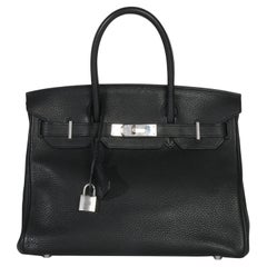 Hermès Black Togo Birkin 30 PHW