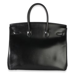 Hermès Black Box So Black Birkin 35 PVD