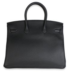 Hermès Black Togo Birkin 35 GHW