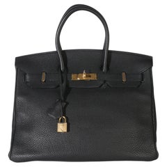 Hermès Black Togo Birkin 35 GHW