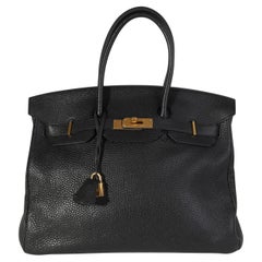 Hermès Black Togo Birkin 35 GHW