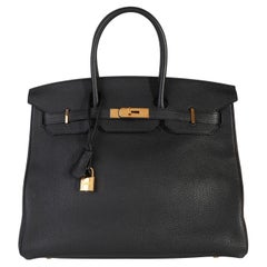 Hermès - Black Togo Birkin 35 GHW