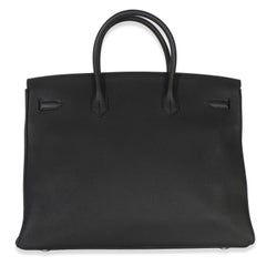 Hermès Black Togo Birkin 40 PHW