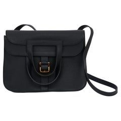 Hermès Black Halzan 31 Caban