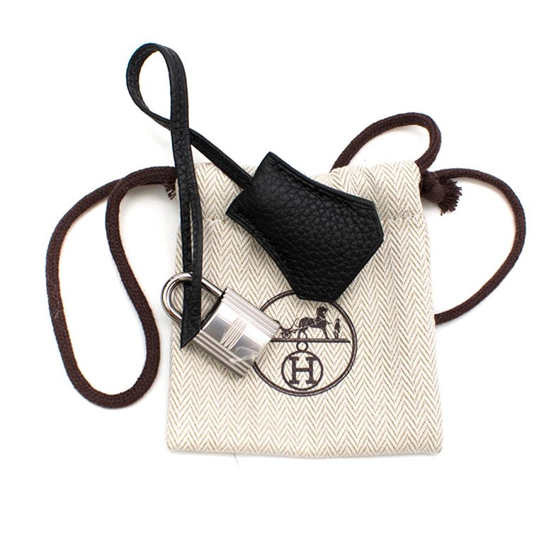 Hermes Black Togo Leather 25cm Birkin Bag at 1stDibs
