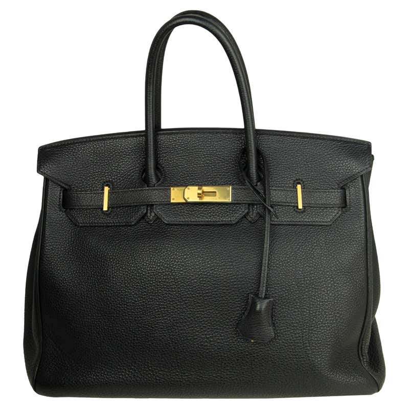 Hermes Olive Green Togo Leather Special Order 35cm Birkin Bag GHW at ...