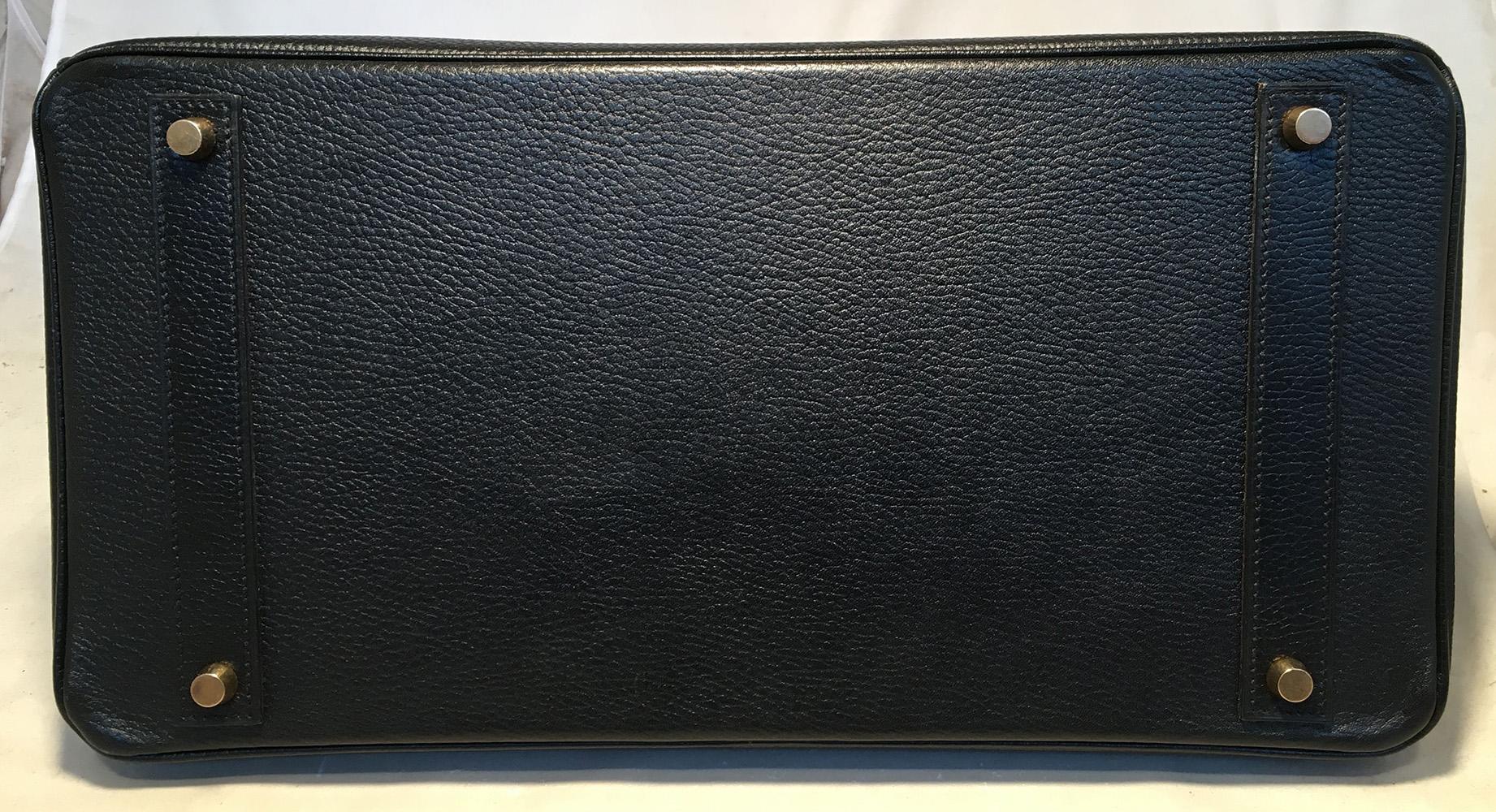 Hermes Black Togo Leather 40cm Birkin Bag GHW Damen