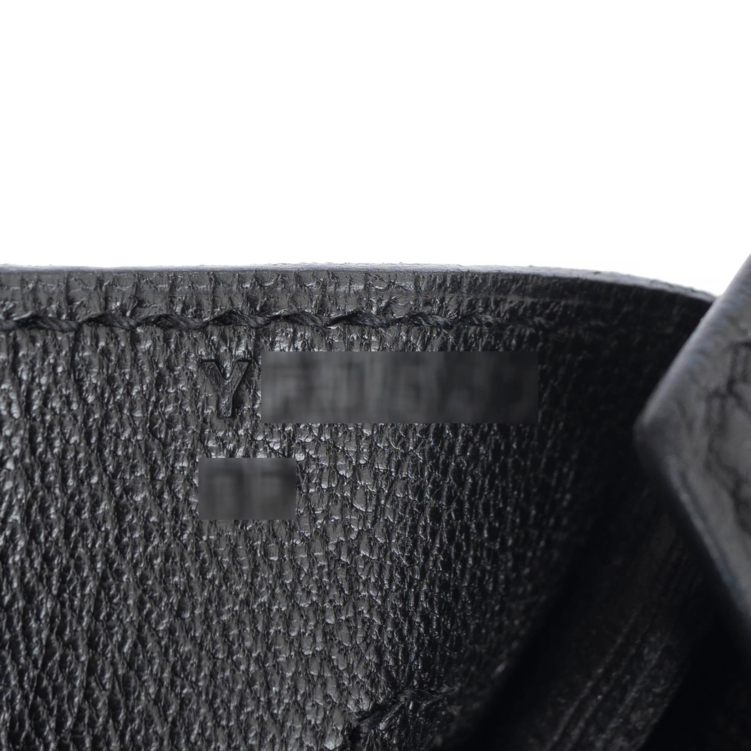 HERMES black Togo leather BIRKIN 30 Bag Ghw For Sale 4