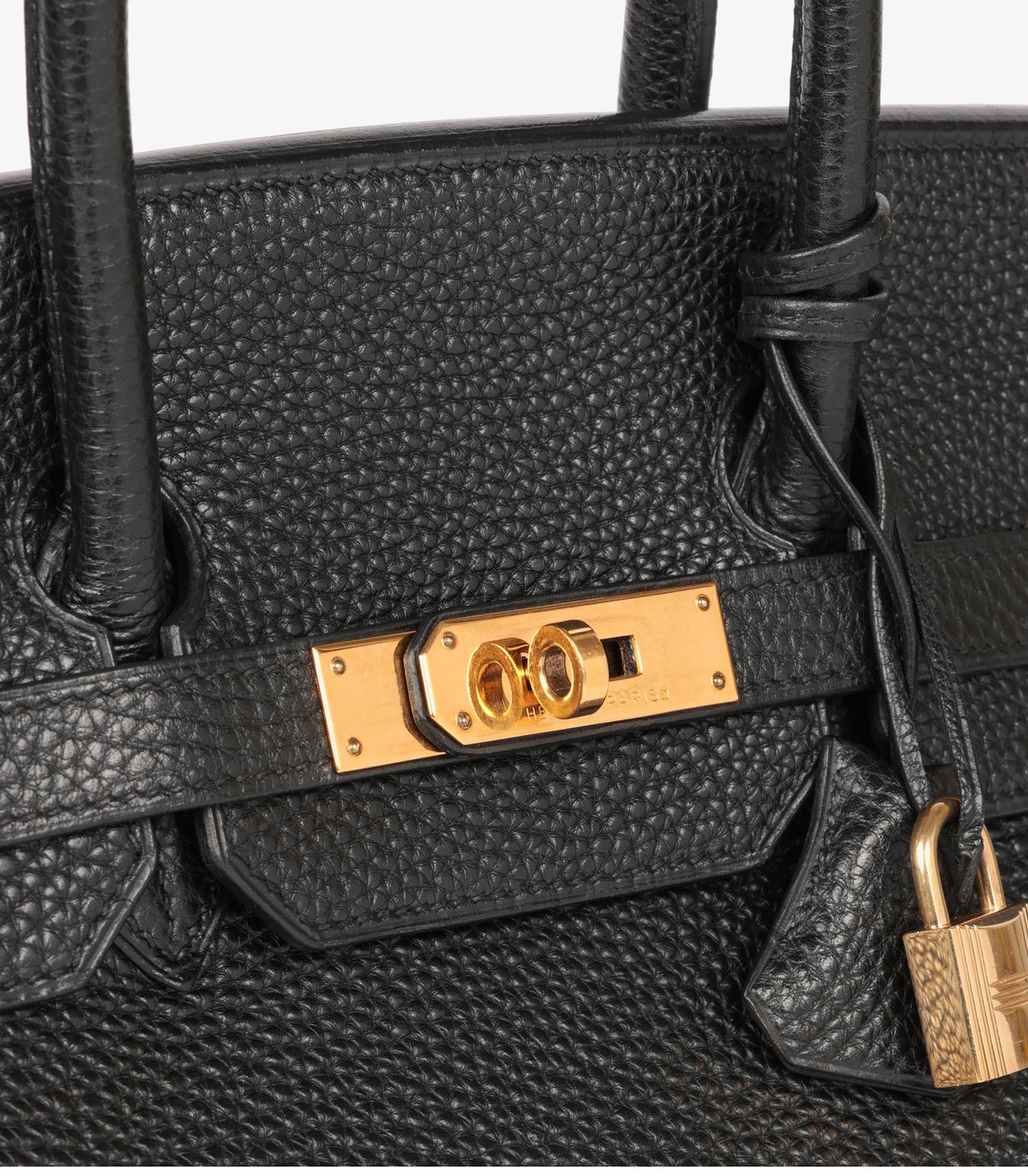 Women's Hermès Black Togo Leather Birkin 35cm