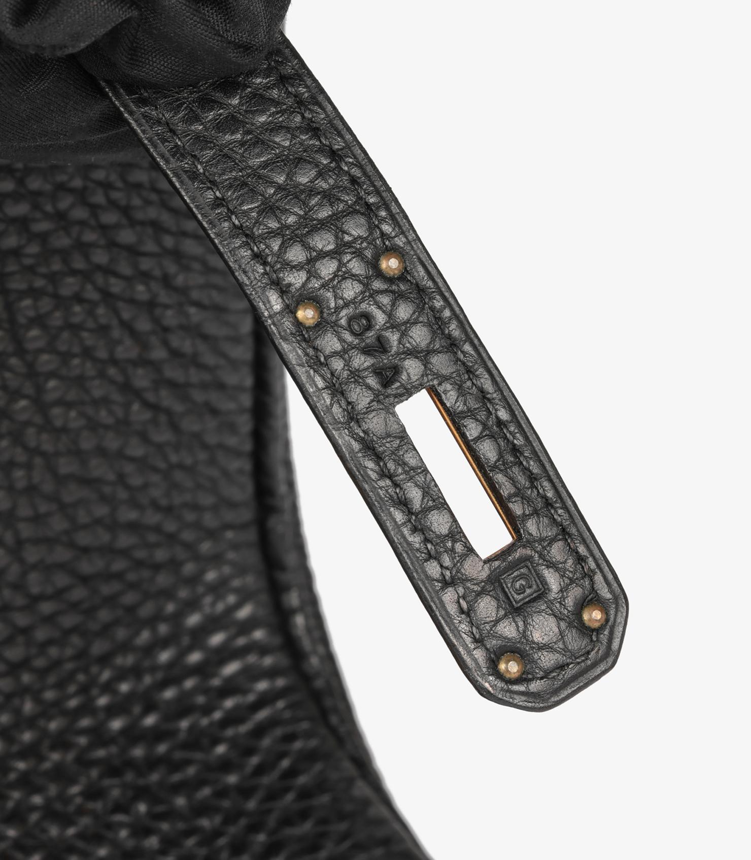 Hermès Black Togo Leather Birkin 35cm 3