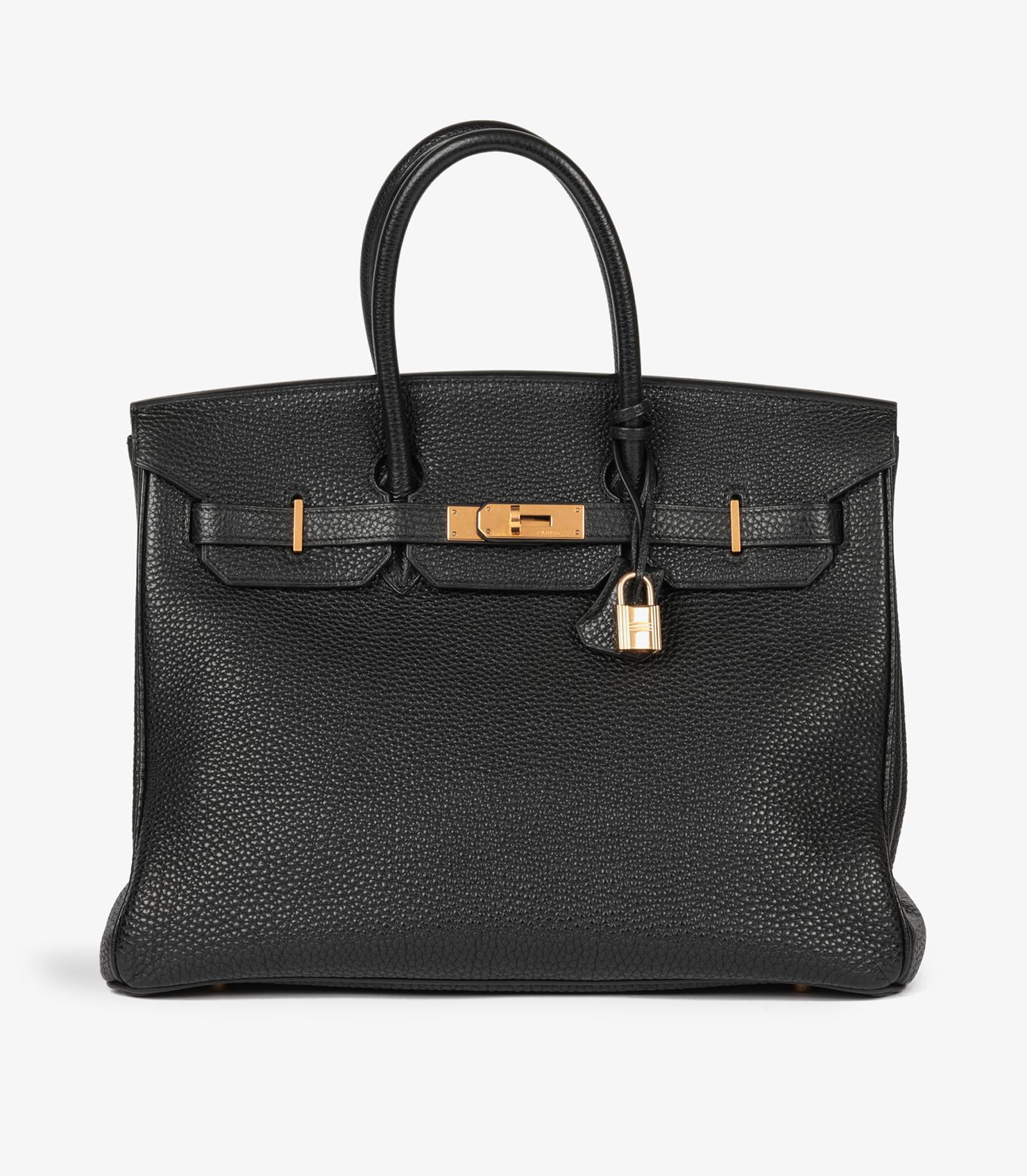 Hermès Black Togo Leather Birkin 35cm 5