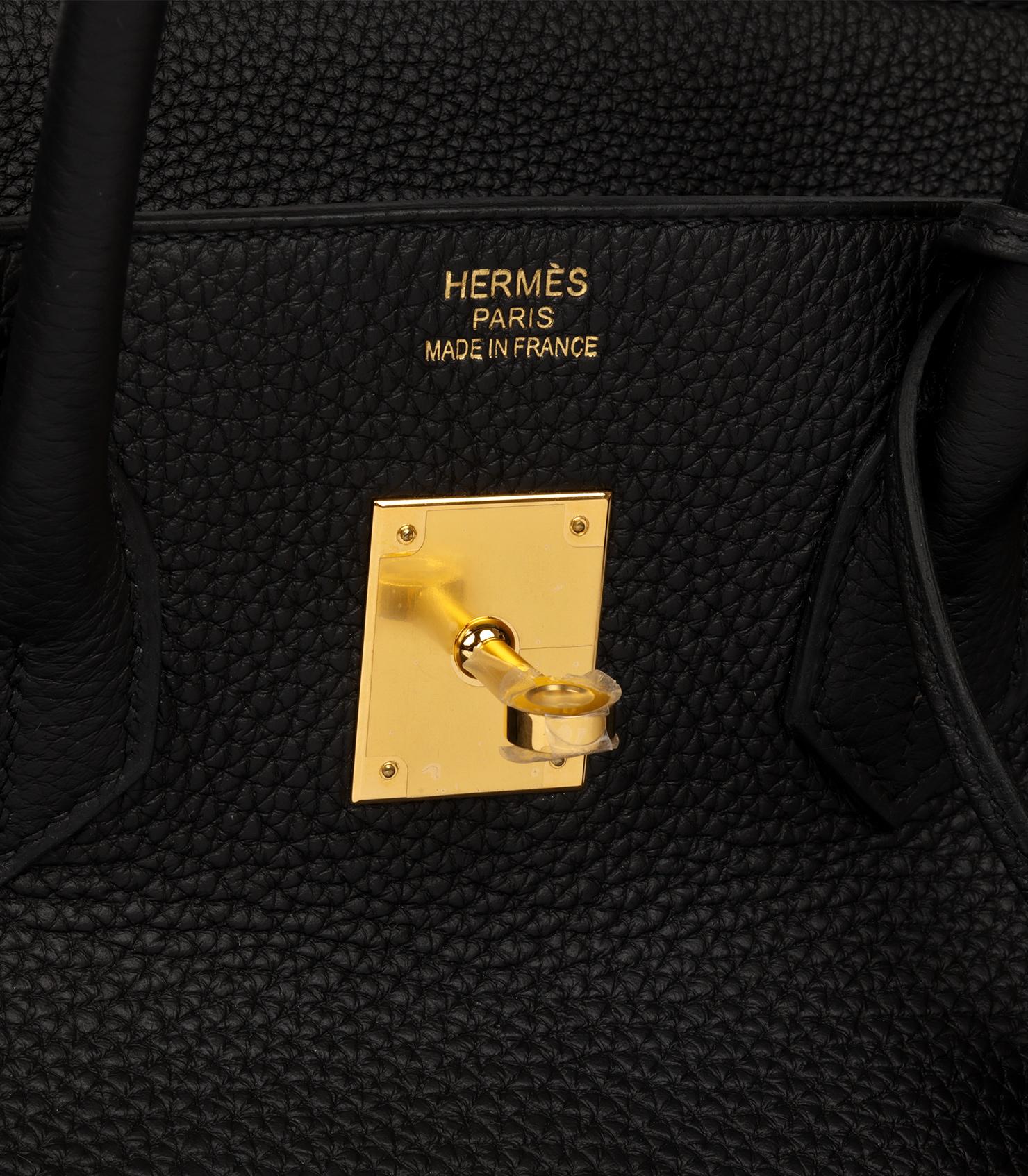 Hermès Black Togo Leather Birkin 35cm 5