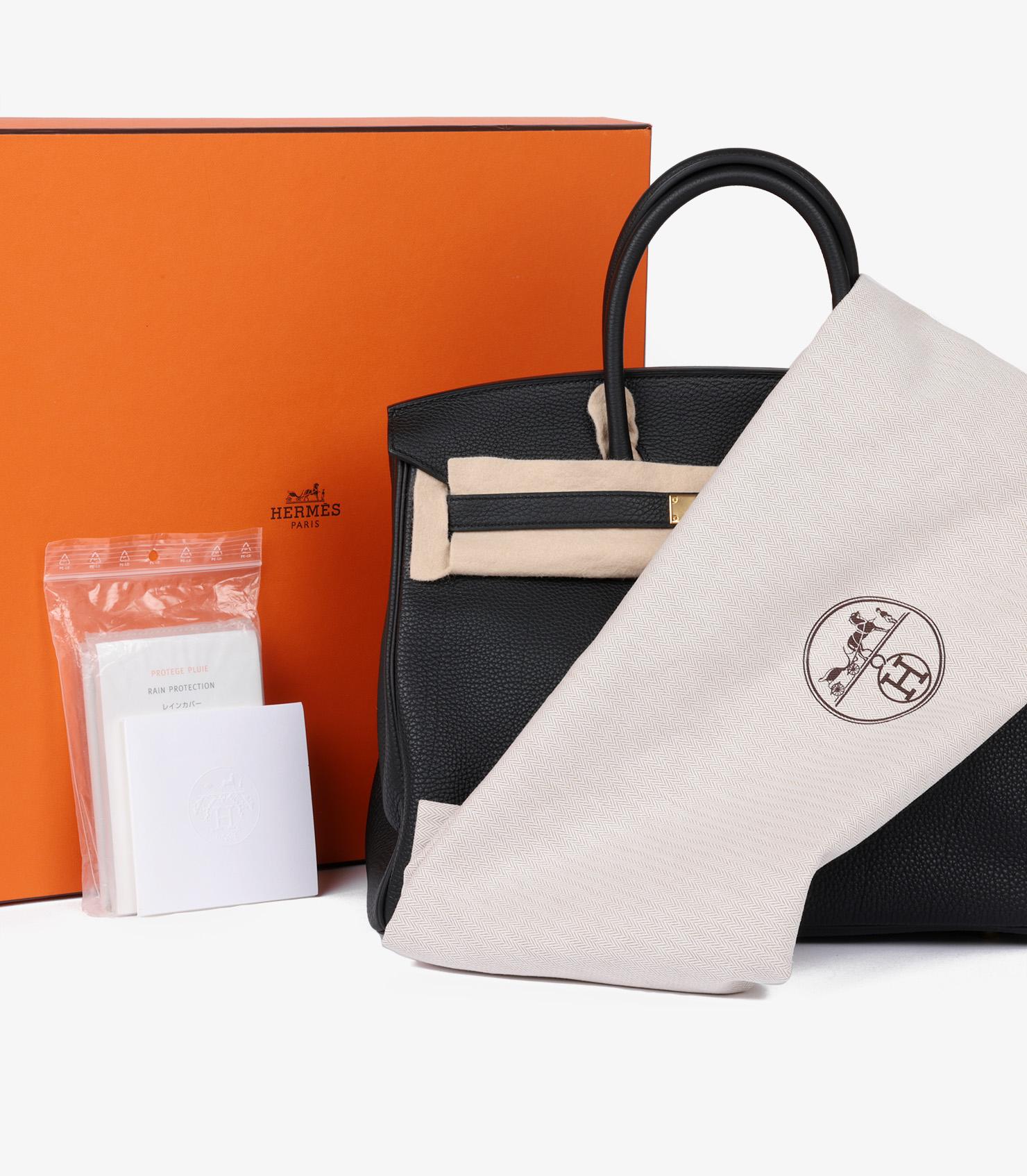 Hermès Black Togo Leather Birkin 35cm Retourne 3