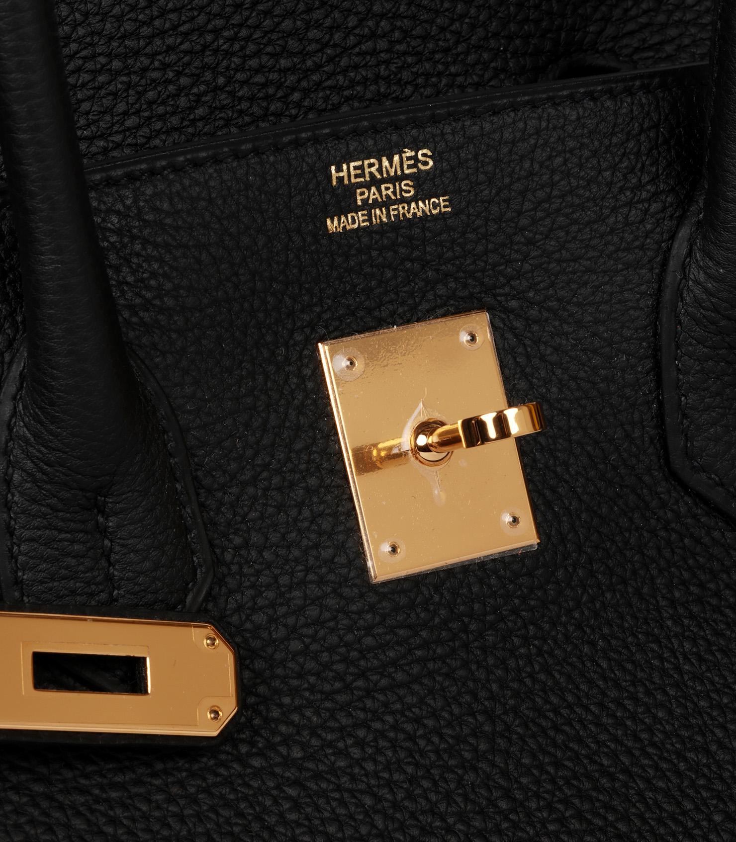 Hermès Black Togo Leather Birkin 35cm Retourne 1