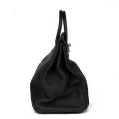 HERMÈS Black Togo Leather Birkin 40cm HAC