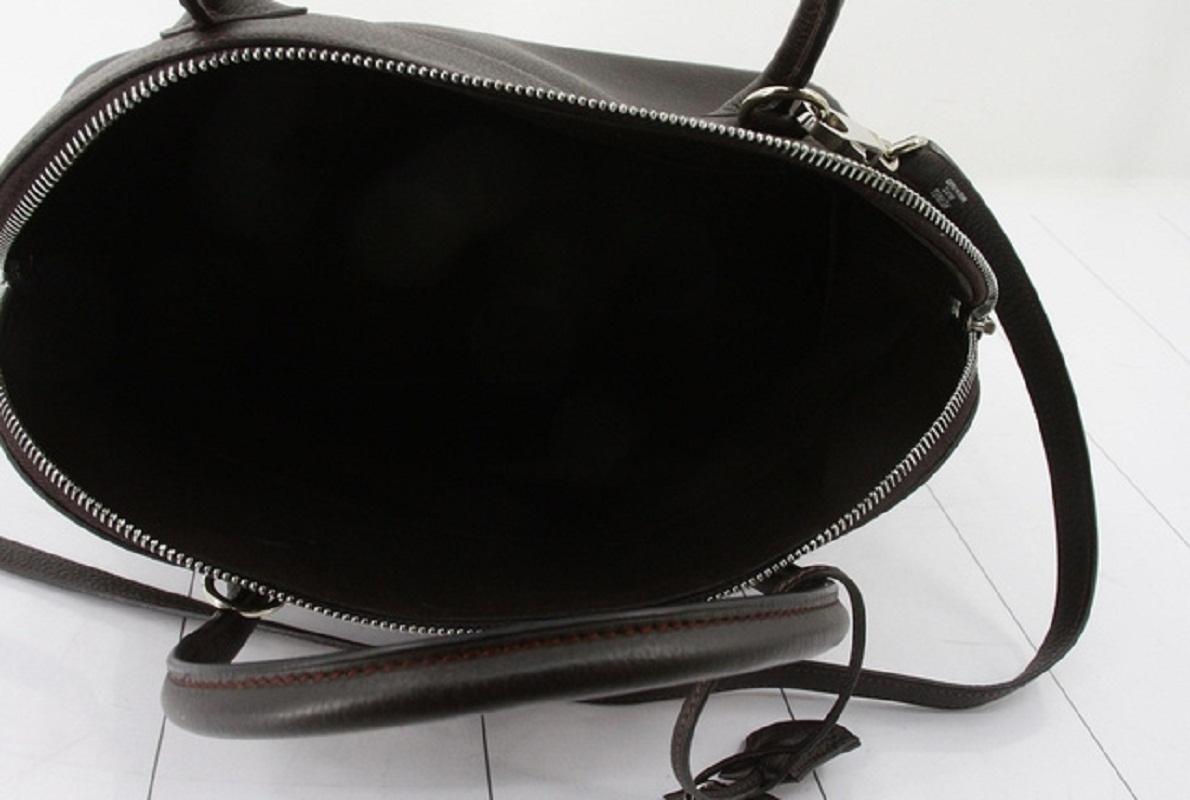 Hermes Black Togo Leather Bolide 35cm Shoulder Bag 1