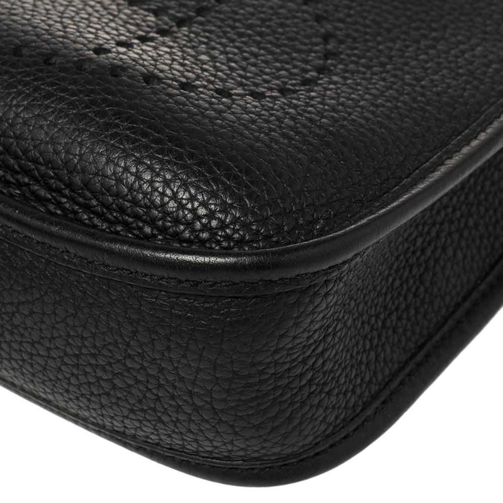 Hermes Black Togo Leather Evelyne TPM Bag 2