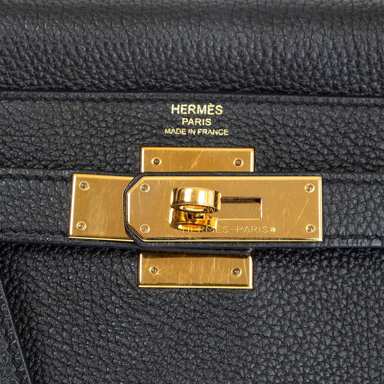 Hermes Kelly Bag 28 Retourne Gold Togo Leather PHW