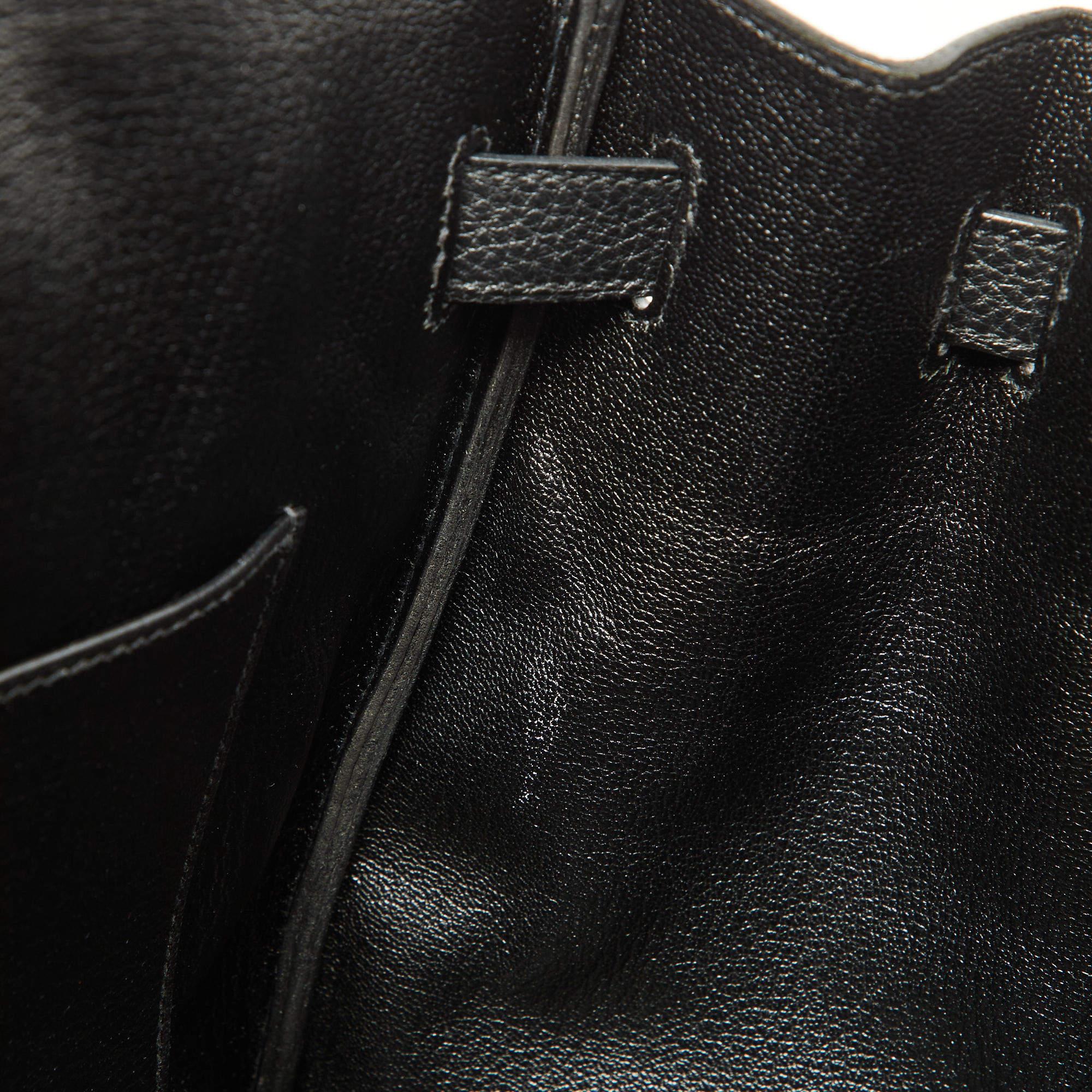 Hermes Black Togo Leather Palladium Finish Birkin 30 Bag 3