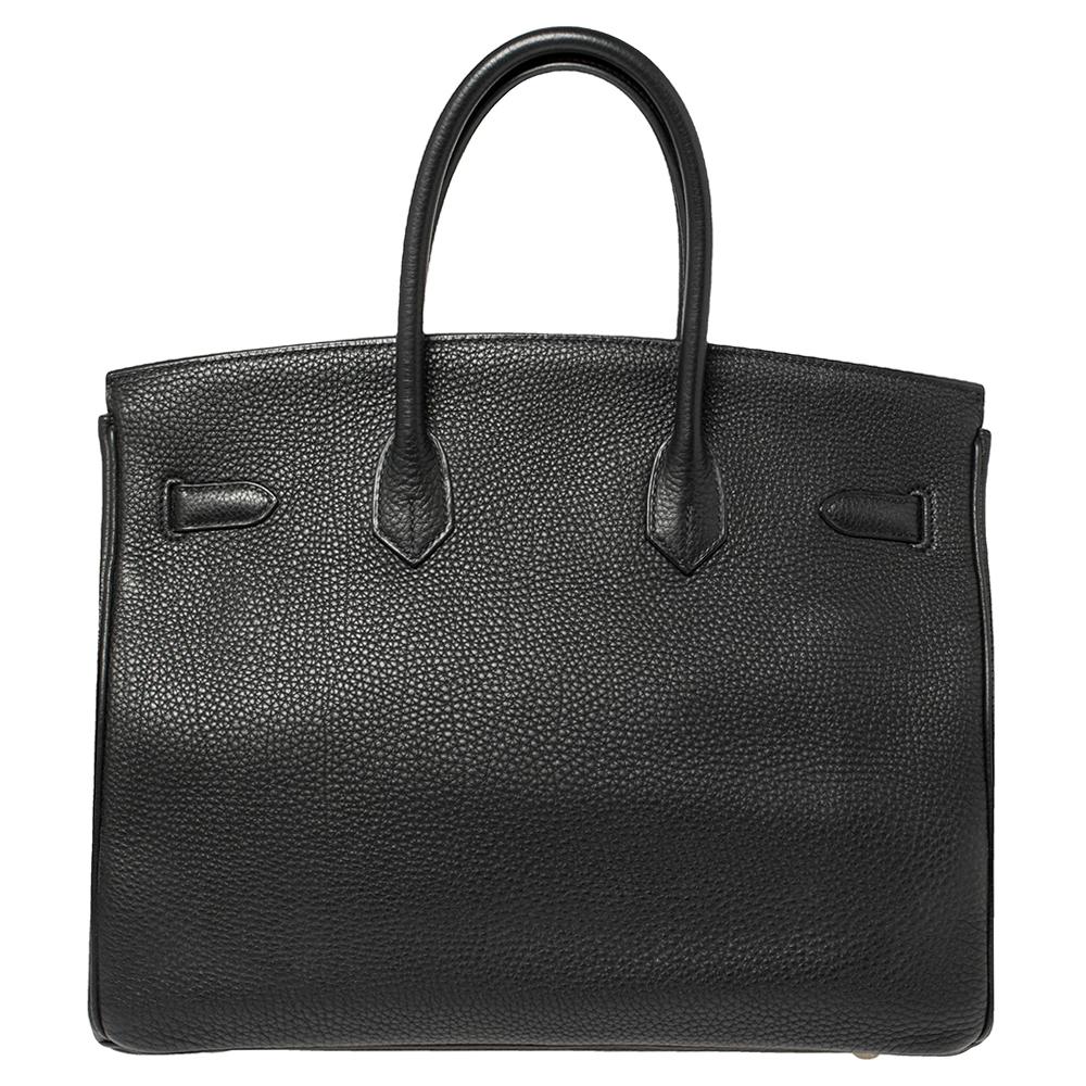 Inspired by Jane Birkin, the Hermes Birkin is a timeless classic that continues to be in style. Handcrafted from the highest quality of leather by skilled artisans, it takes long hours of rigorous effort to stitch a Birkin together. Crafted in