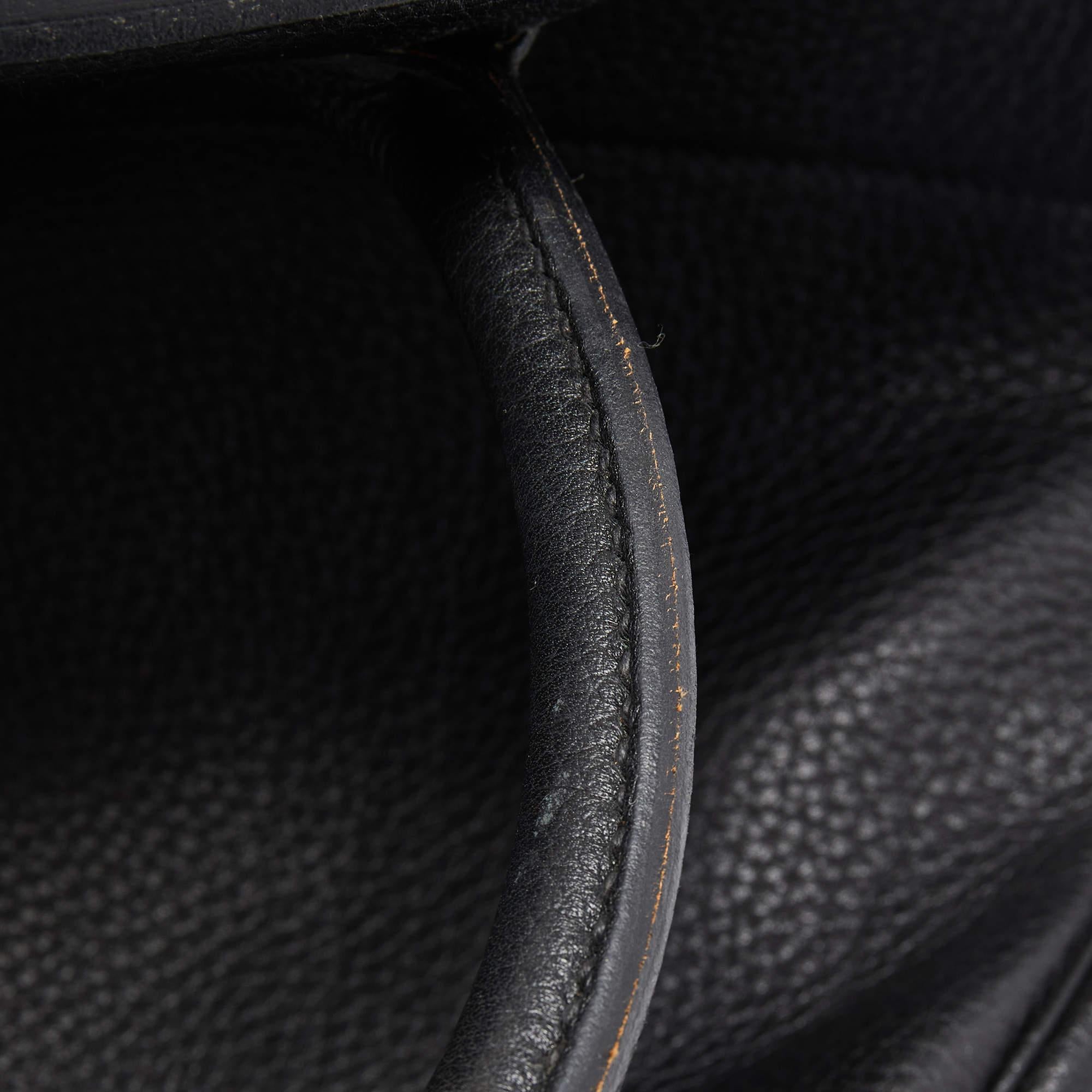 Hermes Black Togo Leather Palladium Plated HAC Birkin 40 Bag 13