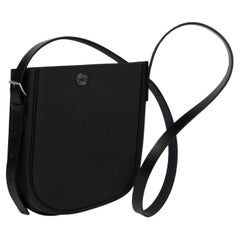 Hermès Pelle Togo Nera e Pelle Vache Hunter Prospettiva Cavalière 21