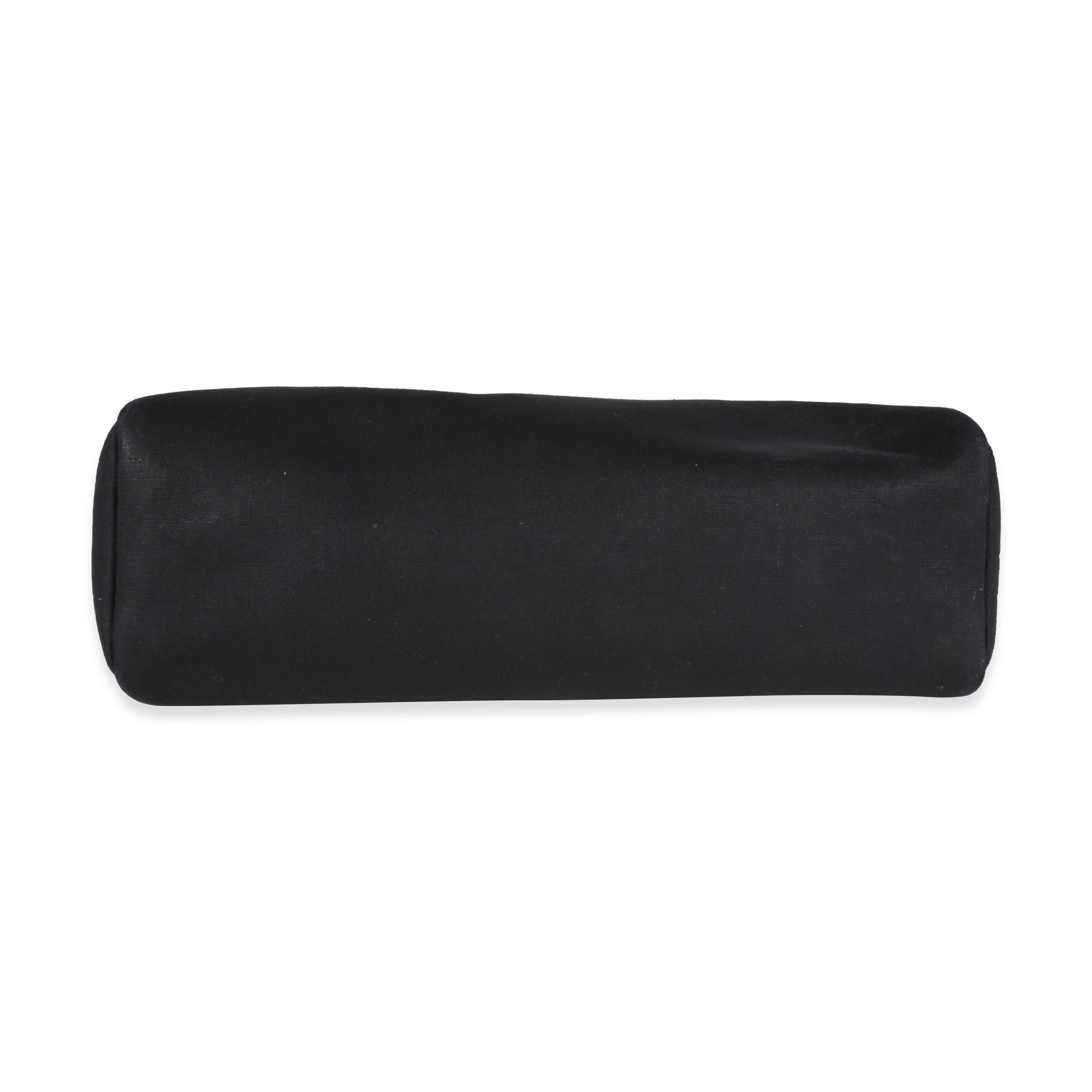 Hermès Black Toile & Vache Hunter 2-In-1 Herbag PHW 1