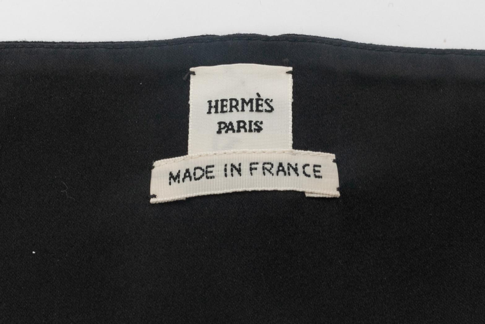 Top negro Hermès en venta 2