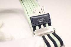 Hermès Black (Ultra Rare) Stretchy Elastic H 230171 Belt