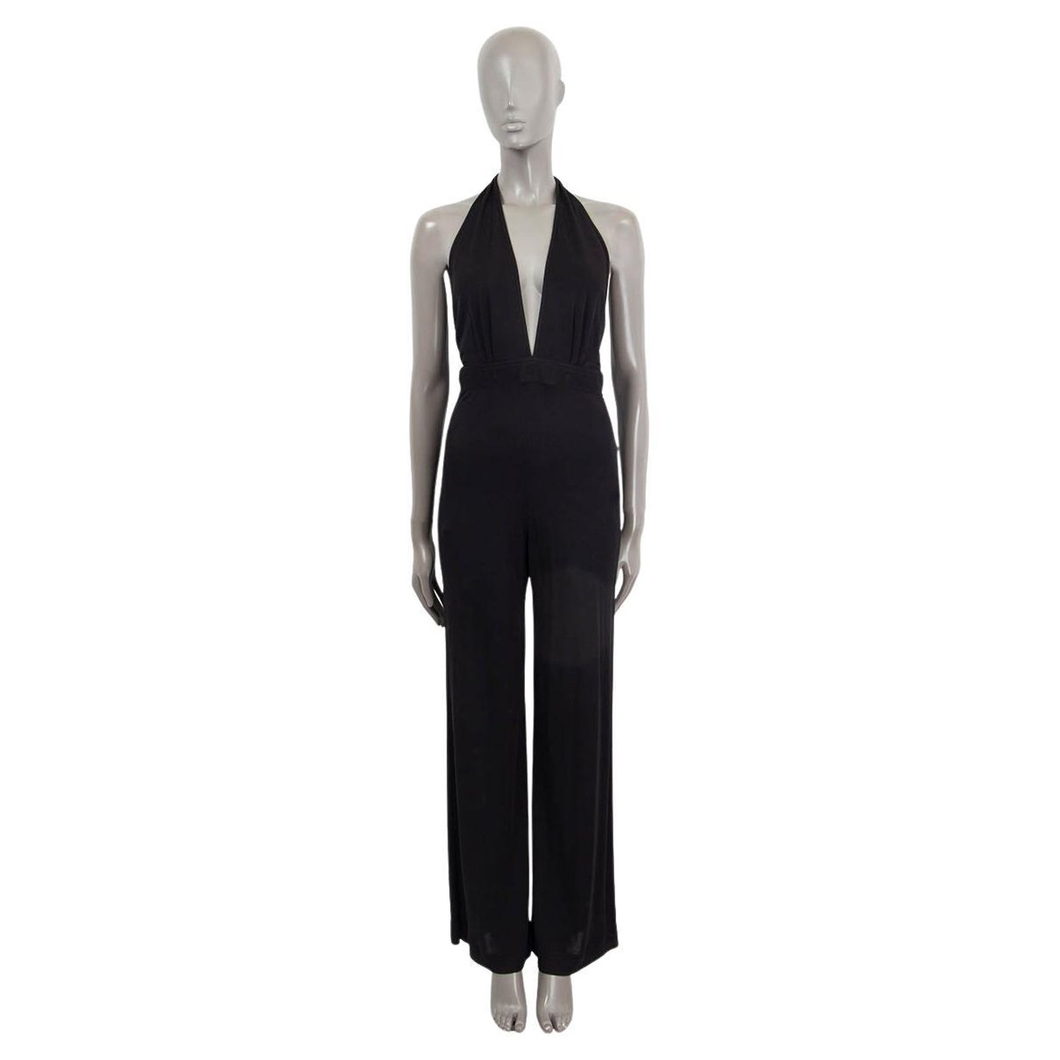 Champagne On The Plane Halter Jumpsuit