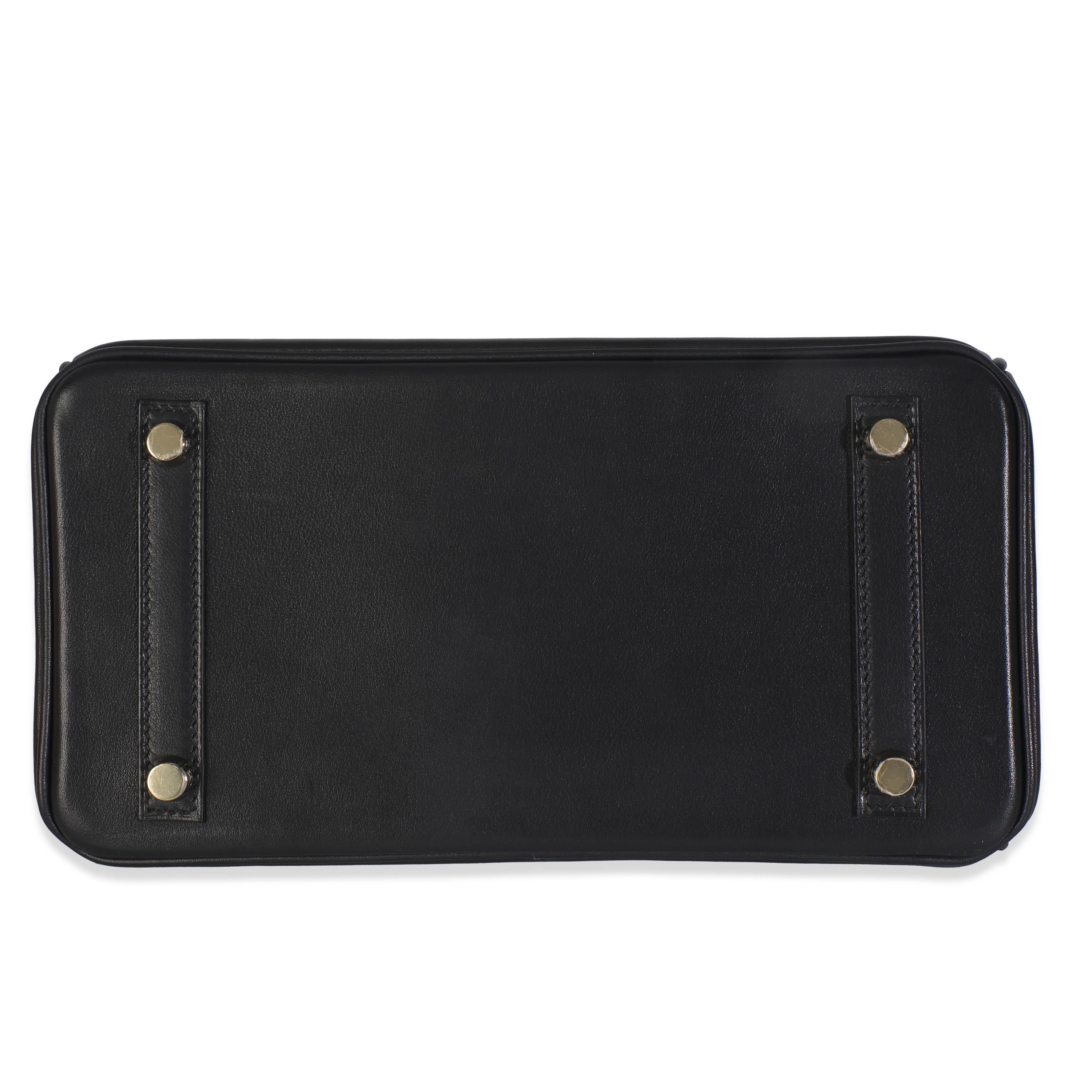 Hermès Birkin 25 GHW nera Volupto in vendita 3