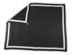 Hermès Black White Cotton Sarong