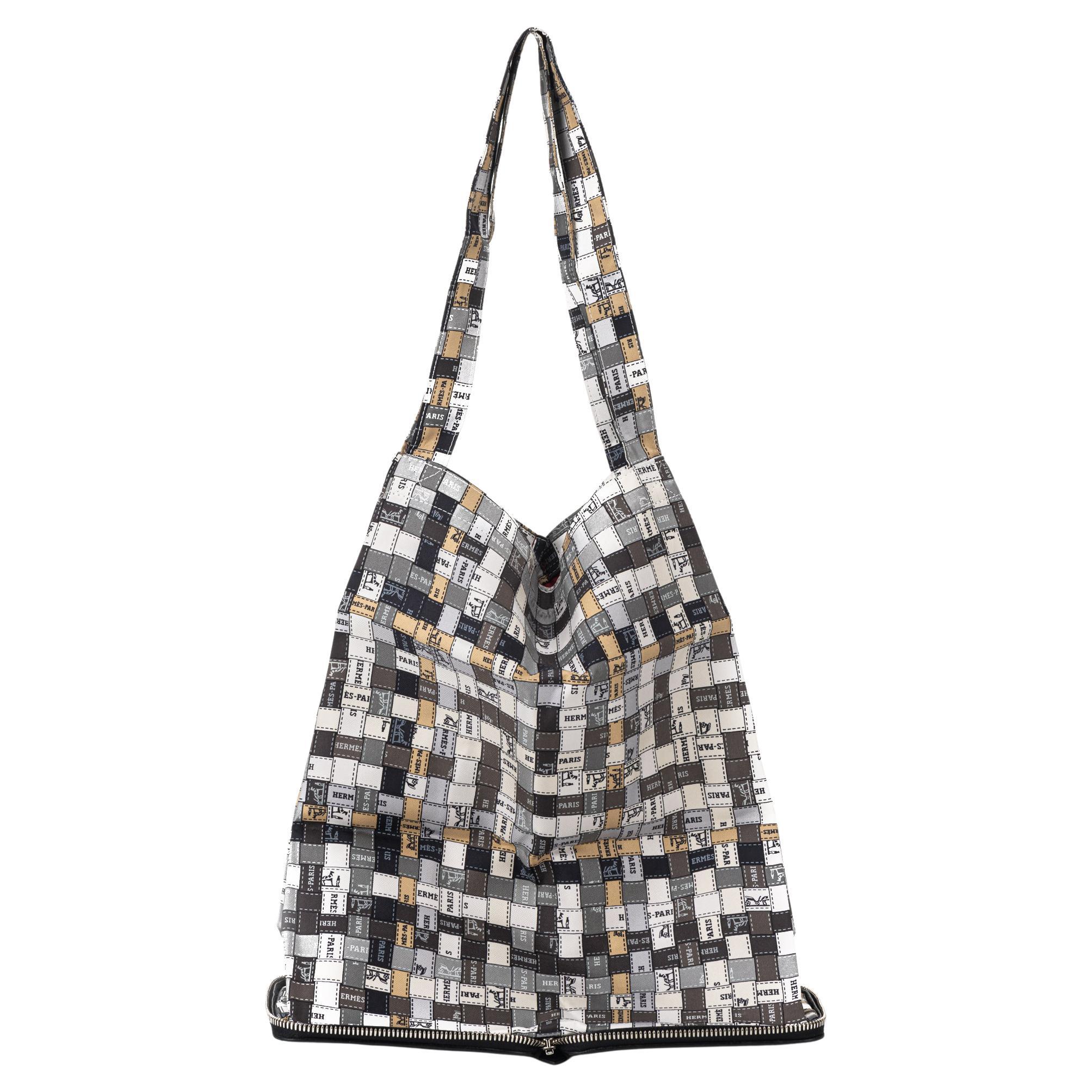 Hermès Black White Silky Pop Bag For Sale at 1stDibs | hermes silky pop