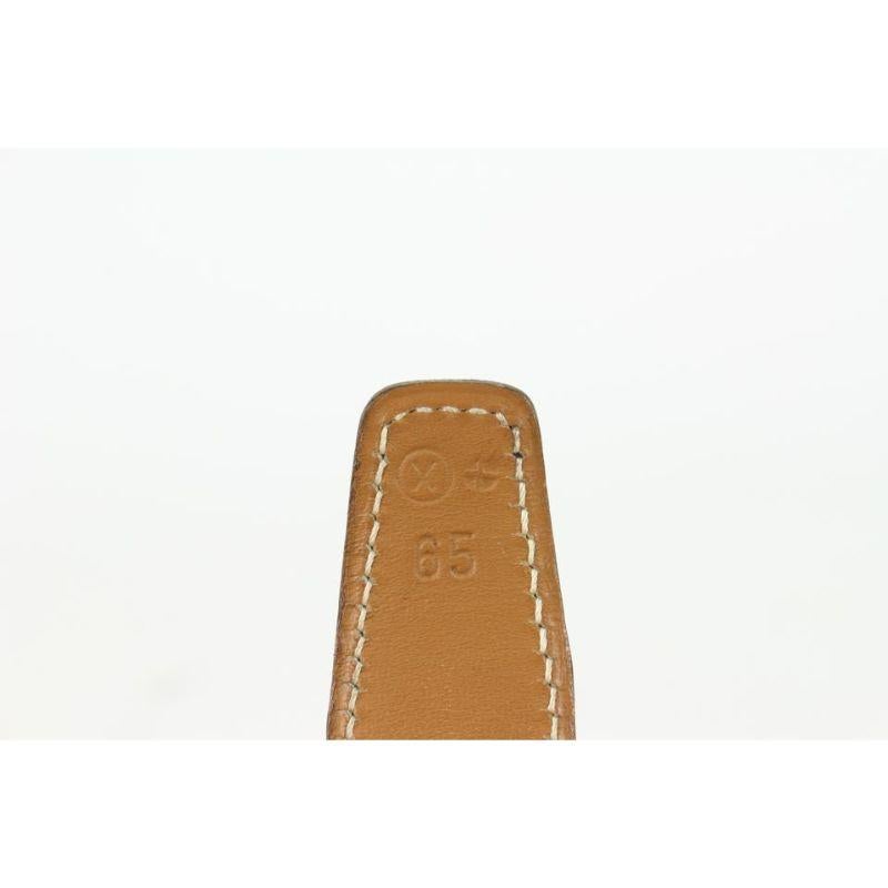 Hermès Black x Brown 24mm Reversible H Logo Belt Kit 830her28 For Sale 4