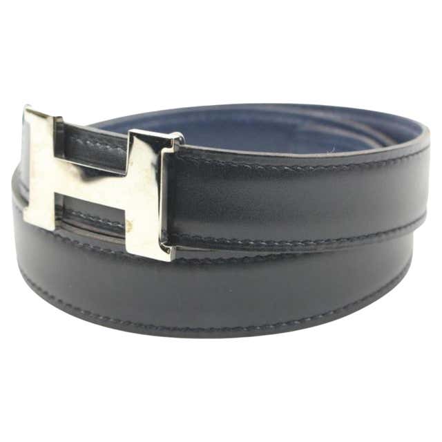 Chanel Uniform Black Quilted Grained Leather Waist-Belt Bag at 1stDibs