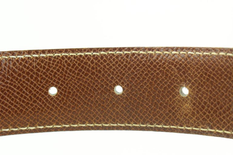 Hermès Black x Silver Reversible H Logo Cadena Belt Kit  display picture 1