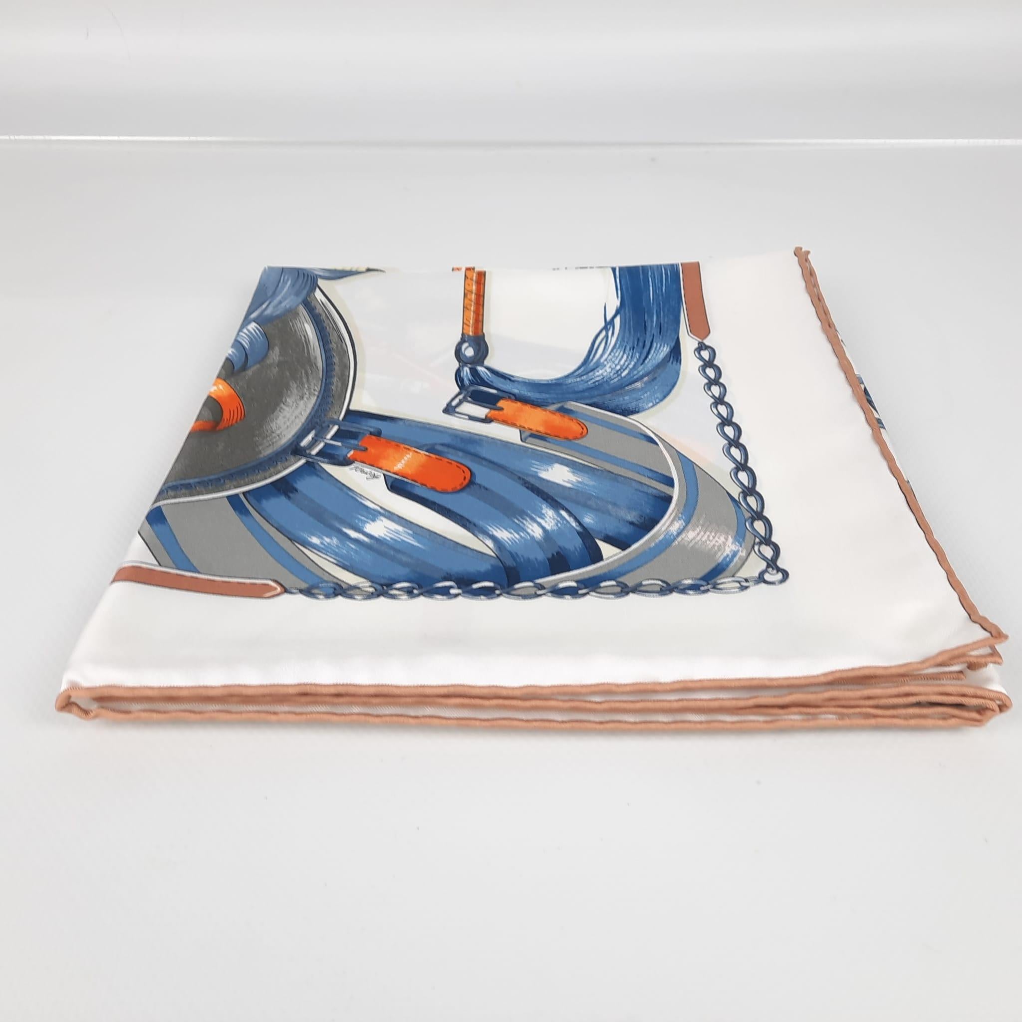 Scarf in silk twill with hand-rolled edges (100% silk).
Designed by Laurence Bourthoumieux