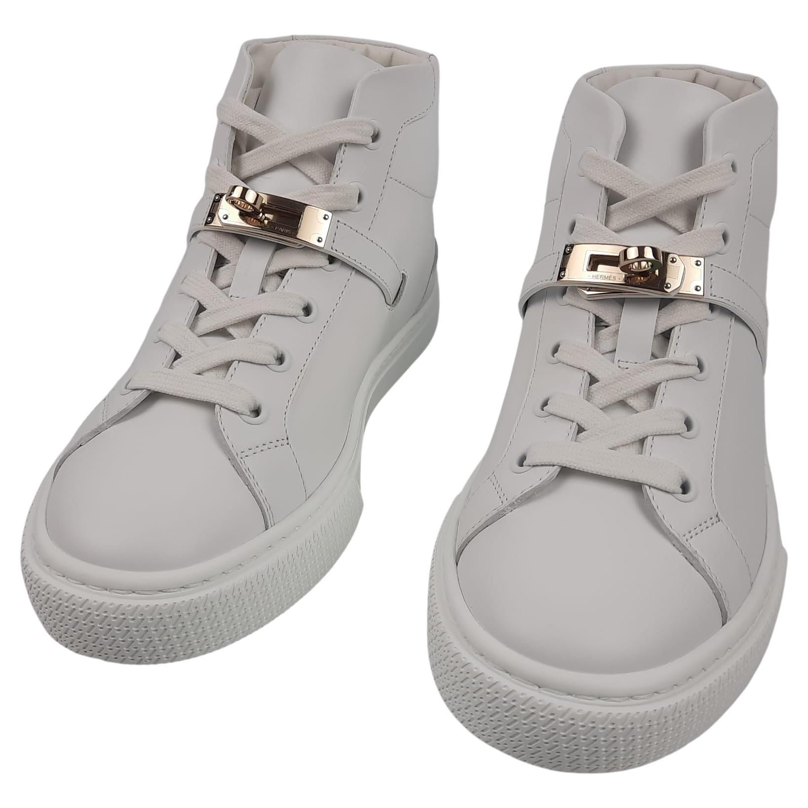 Hermes Blanc Calfskin Daydream Sneaker