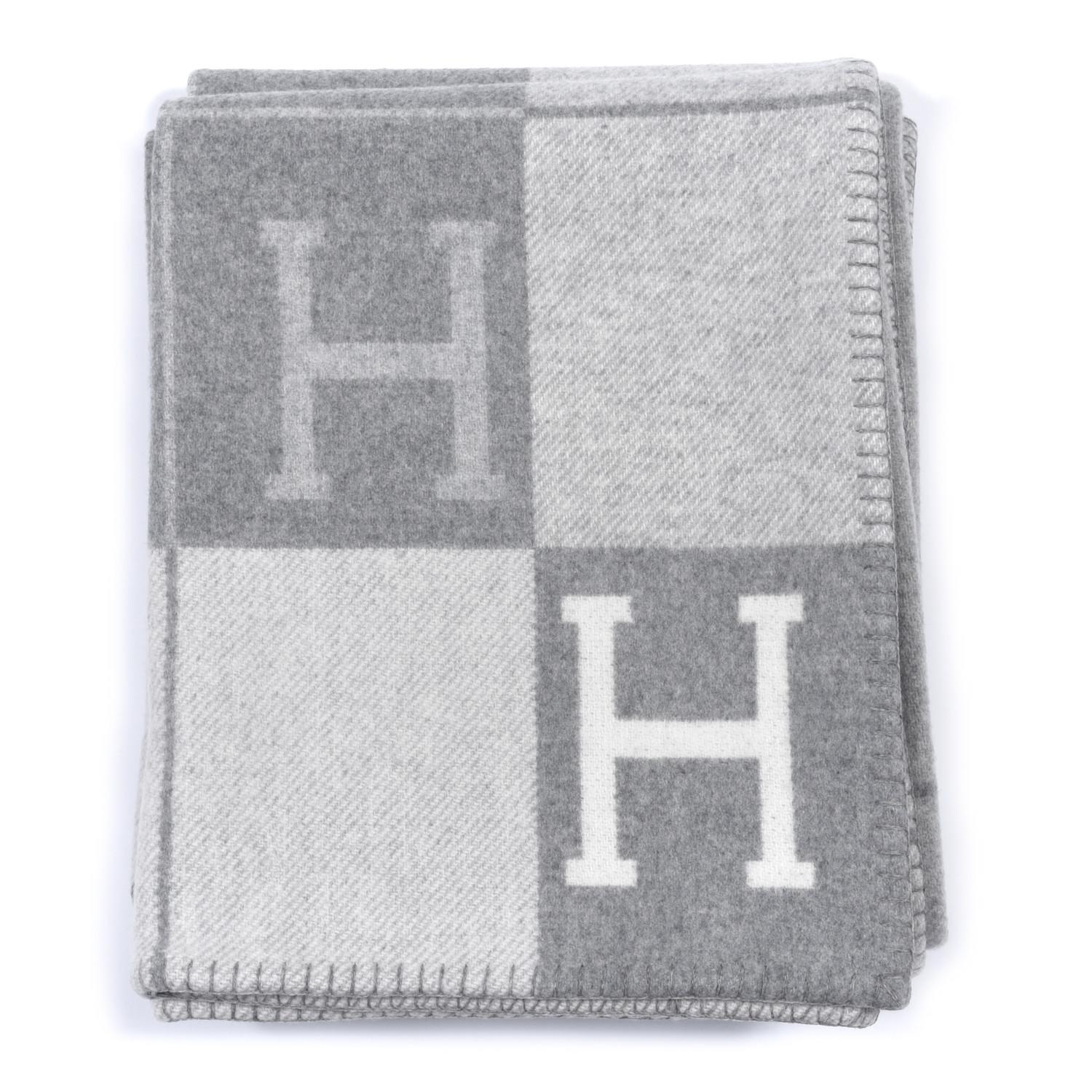 grey h blanket